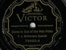 IRISH 78 - P.J. McNAMARA QUARTET (VICTOR 79000) COME IN OUT OF THE WET
