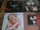 VAN HALEN (R.I.P. EDDIE) 3 LPS + 1 SINGLE