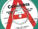 THE YARDBIRDS - 'I WISH YOU WOULD' COLUMBIA DB 7283 DEMONSTRATION 45 1964 RARE