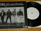 BLITZ - ALL OUT ATTACK EP - NO FUTURE - WHITE LABELS - 1981 - EXCELLENT