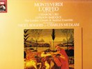 MONTEVERDI,L´ORFEO-NIGEL ROGERS&CHARLES MEDLAM.2LP.EMI DIGITAL.