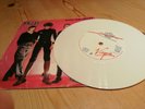 THE SKIDS - INTO THE VALLEY / T.V. STARS  WHITE VINYL. P/SLEEVE 77 punk