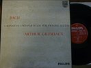 ARTHUR GRUMIAUX / BACH 6 sonatas & partitas for solo violin  / PHILIPS stereo