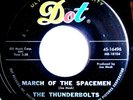 60's INSTRUMENTALS / JOE MEEK PROD. -- THUNDERBOLTS -- MARCH OF THE SPACEMEN