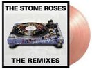 STONE ROSES THE REMIXES LIMITED 0471/3000 TRANSPARENT & RED SWIRLED 2x LP VINYL