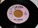 HALLOWEEN 45.  PAUL STEFFEN.  DEVIL'S SOUL IS BLACK  /  HEY LONELY ONE.  M-.