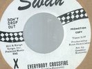 SAMMY SEVENS EVERYBODY CROSSFIRE B/W WATCH YOUR STEP SWAN WLP EX COND