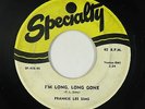 Blues 45 - Frankie Lee Sims - I'm Long, Long Gone - Specialty - mp3