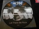 AC/DC RARE PROMO PICTURE DISC/LET THERE BE ROCK