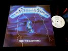 METALLICA/RIDE THE LIGHTNING/ORIGINAL FRENCH PRESS 1984