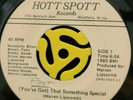 MODERN SOUL 45-Warren Lipscomb-You've Got That Something Special Hott Spott HEAR
