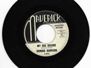 RONNIE DAWSON-MAVERICK 101 PROMO RARE ROCKABILLY TEEN 45 RPM MY BIG DESRE VG+