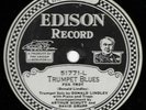 EDISON  BLUES 1925 DONALD LINDLEY & ART SCHUTT TRUMPET BLUES & HOT  EDISON 51771