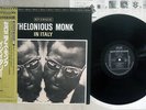 THELONIOUS MONK MONK IN ITALY RIVERSIDE SMJ-6279 Japan OBI VINYL LP