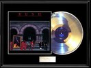 RUSH MOVING PICTURES WHITE GOLD SILVER  METALIZED RECORD LP ALBUM NON RIAA FRAME