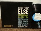 SOMETHIN' ELSE ALBUM BLUE NOTE CANNONBALL ADDERLEY MILES DAVIS