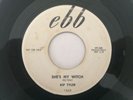 hear Halloween Rockabilly 45 KIP TYLER She's My Witch EBB
