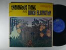 THELONIUS MONK Plays Duke Ellington JAZZ Mono LP RIVERSIDE DG