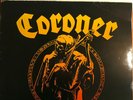 CORONER : PUNISHMENT FOR DECADENCE  EXCELLENT ETAT FRANCE PLUS PROMO SHEET. RARE