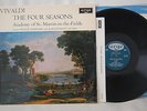 ARGO ZRG 654 VIVALDI THE FOUR SEASONS NM ED1 OVAL LP Neville Marriner Loveday