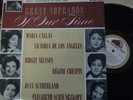 Great sopranos of our time MARIA CALLAS  VICTORIA DE LOS ANGELES.HMV ASD 558 G/c