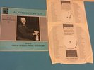 Alfred Cortot Chopin Debussy Ravel Schumann HMV  LP  Test Pressing