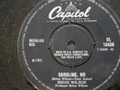 Beach Boys. Brian Wilson solo. Caroline No. UK. 1966. REDUCED