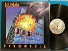 DEF LEPPARD PYROMANIA ORIG 1983 MERCURY FIRST PRESS LP MASTERDISK PRC PHOTOGRAPH