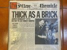 JETHRO TULL-THICK AS A BRICK- 040 1003 - EX++/EX++ 1972 1ST OR ITALY PAPER