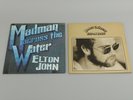 Elton John Madman across Water & Honky Chateau LP 1st Press Uni Swirl Vinyl EX