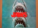 JAWS (1975) Original MCA Records Soundtrack Poster *VERY RARE* Spielberg*