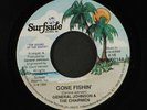 GENERAL JOHNSON & CHAIRMEN: X-rated Love / Gone Fishin' 45 (translucent brown w