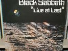 BLACK SABBATH LIVE AT LAST UK NEMS OG LP CLEAN
