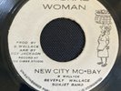 NEW CITY MO-BAY Beverly Wallace 45 NATURAL WOMAN ROOTS Reggae Sunjet Band 7