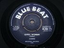 FRANK COSMO   Gypsy Woman [Fortune & Fame]   NR MINT/EX   1963 UK BLUE BEAT BB 1