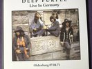 Deep Purple Live In Germany Blue Wax
