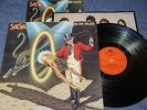 SAGA Heads Or Tales / LP Germany 1983 + PROMO MAPPE POLYDOR 815410-1