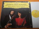 Maisky Argerich Bach Cello Sonatas Nos. 1-3 German Ed1 DGG Digital 1985 EX/NM