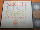 Szigeti Bach Sonatas & Partitas for Solo Violin US Vanguard Golden Label 3LP NM