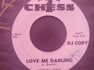 HOWLIN' WOLF Love Me Darling/My Country Sugar Mama Chess 1911 45 VG+ PROMO