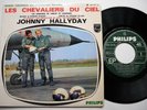 JOHNNY HALLYDAY très rare 45t original EP 437 337 neuf les chevaliers du ciel