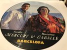 Queen Freddie Mercury Barcelona Original Uk 1987 12” Picture Disc Excellent
