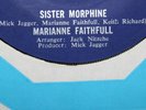 MARIANNE FAITHFULL Sister Morphine 7 45 UK 1st PRESS 1969  ROLLING STONES RARE