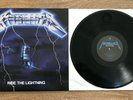 Metallica Ride The Lightning Vinyl Record