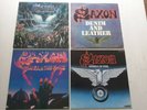 Saxon * Rock The Nations * Denim & Leather * Power & Glory * Wheels Of Steel  LP