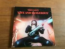 THIN LIZZY LIVE AND DANGEROUS WARNER BROTHERS 2LP 1978 EXCELLENT