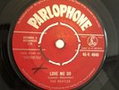 The Beatles Love Me Do (Red Parlophone) 7