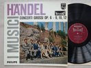 I MUSICI - PHILIPS 835 017 AY - HANDEL - CONCERTI GROSSI OP.6 - 9 / 10 / 12