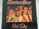 STATUS QUO RED SKY IRISH PRESS 7 INCH SINGLE P/S VERITGO QUO 19