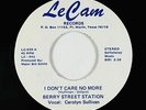 Deep Soul Funk 45 - Berry Street Station - I Don't Care No More - Le Cam - VG++